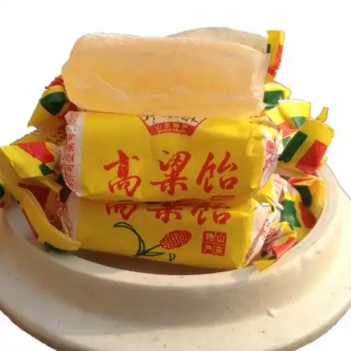 山东传统正宗济南特产野风酥高粱饴五联盒软糖果礼盒怀旧食品年货