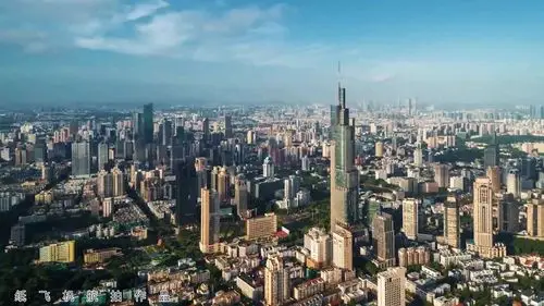 航拍南京:看看南京的发展怎么样