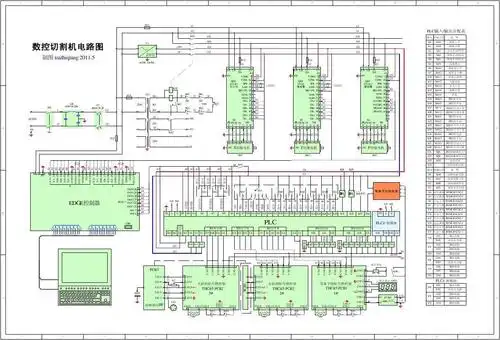 数控切割机电路图