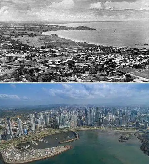 震撼!世界名城百余年变迁对比, 深圳才是最惊人的!