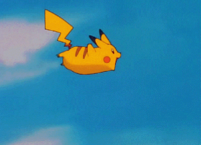 萌萌哒可爱开心皮卡丘gif动图_动态图_表情包下载_soogif