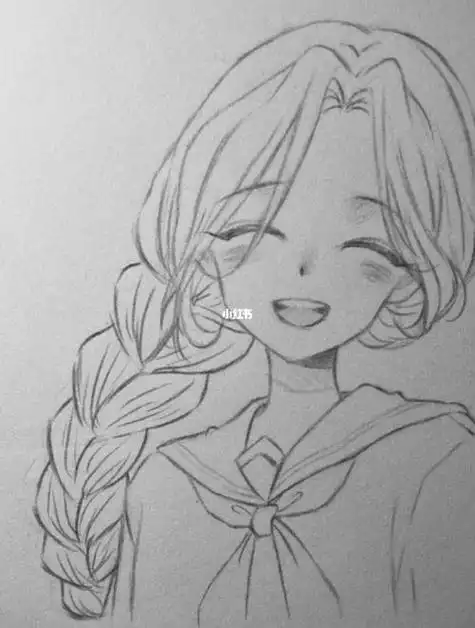 少女简笔画动漫动漫简笔画动漫少女动漫男生简笔画素描可爱女生素描简