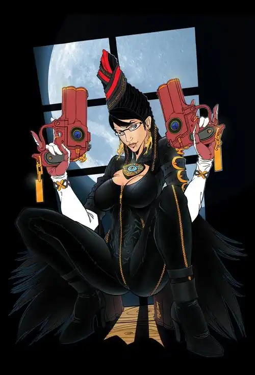 《猎天使魔女》玩家插画选