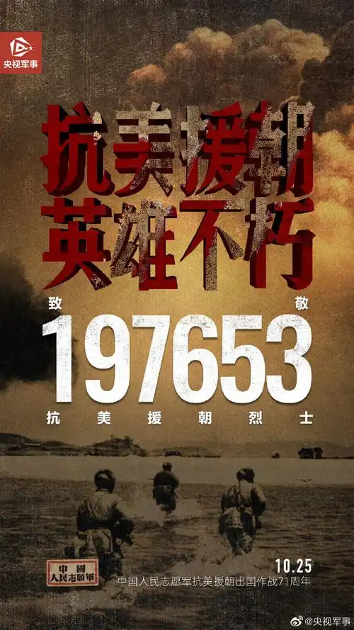 纪念抗美援朝伟大胜利##志愿军抗美援朝出国作战71周年