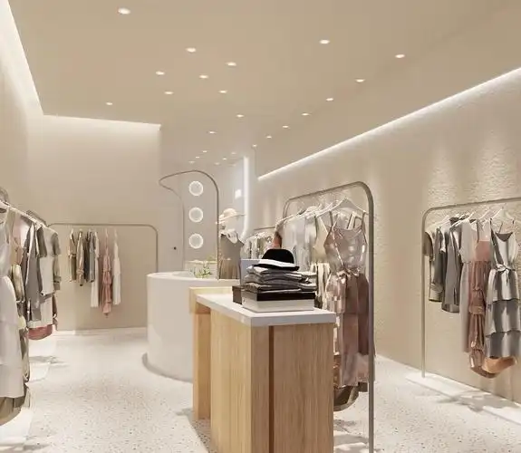 潮品店装修效果图(今年最流行的服装店装修风格)