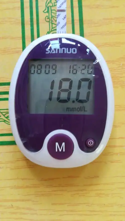 9.9吴先生测量糖尿病血糖值