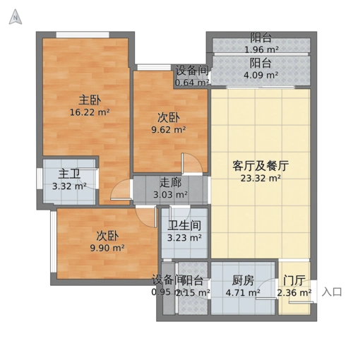 东方曼哈顿户型图