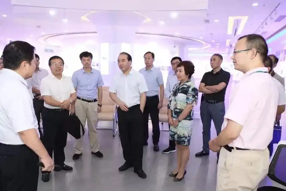 南京市副市长蒋跃建调研科远股份工业互联网平台