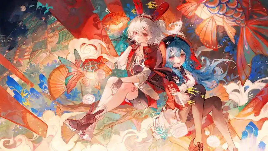 哔哩哔哩2233娘 2023新年壁纸