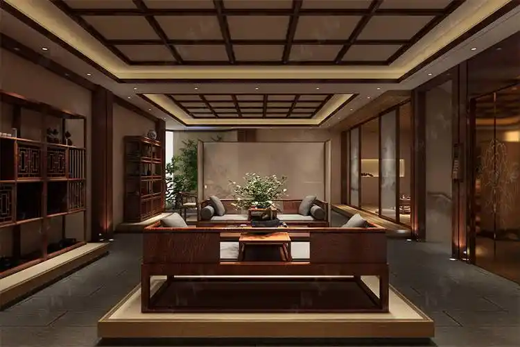 将传统古典圆满演绎的中式别墅装修