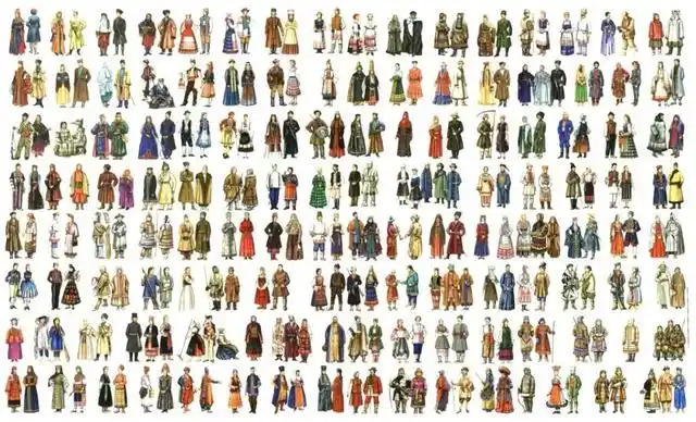 俄罗斯美女大放送(民族服饰篇)