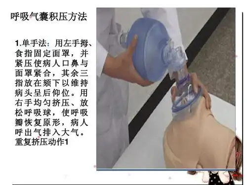 简易呼吸气囊的使用ppt