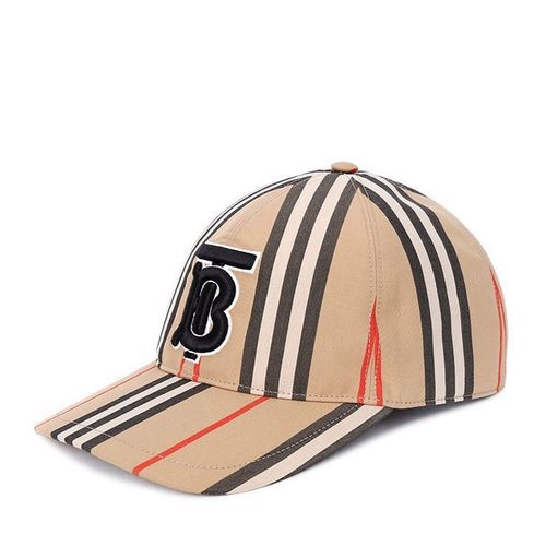 burberry/博柏利巴宝莉专属标识图案标志性条纹棉质棒球帽鸭舌帽