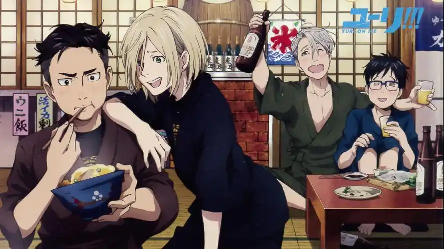 《冰上的尤里》高清卡通图片桌面壁纸