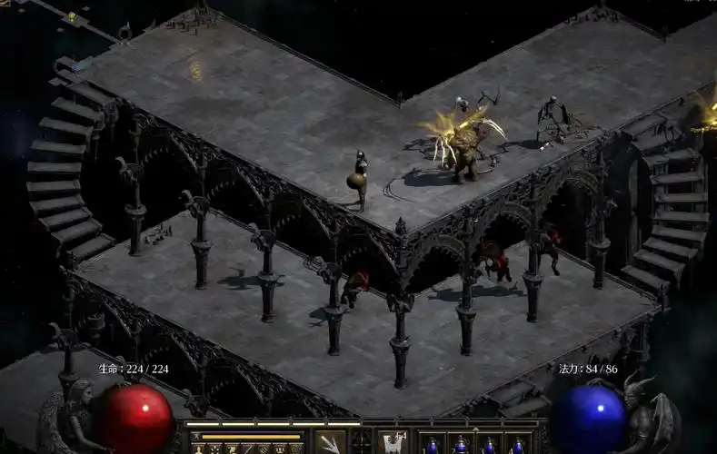 皇宫里竟然藏有天堂秘法圣殿暗黑2重制版中最美的地方