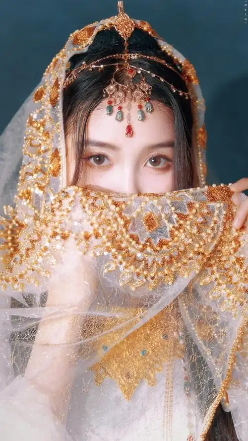 绝美异域美人78#关晓彤西域少女妆