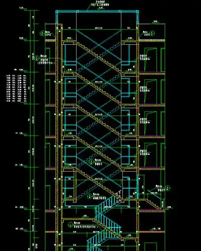 请问交叉楼梯怎么算量?-服务新干线答疑解惑