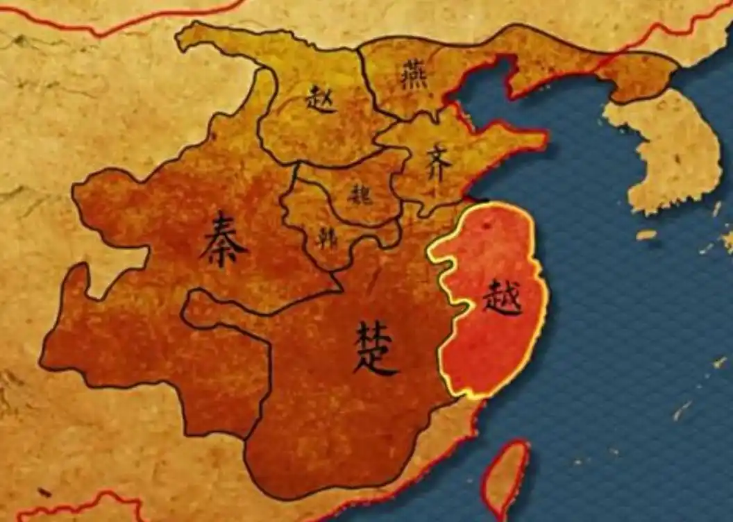 (战国七雄版图)