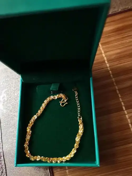 兆亮珠宝 秀美凤尾 足金999黄金手链精选比入3.4-3.5g(无尾链)