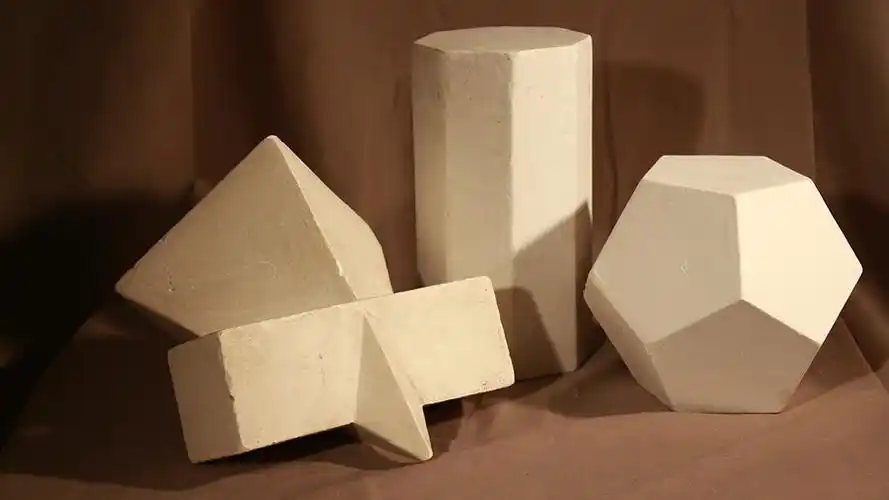 几何体静物照片