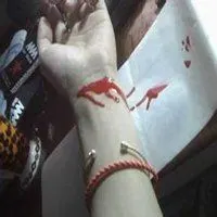 割脉自杀的图片超真实