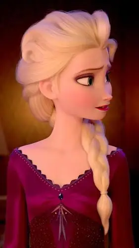 美美美迪士尼一姐冰雪奇缘2艾莎女王特写超清手机壁纸大图