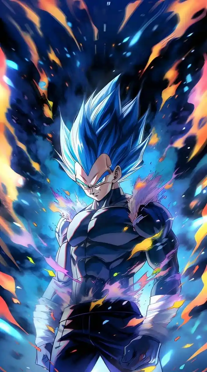 龙珠# 赛亚人王子贝吉塔手机高清壁纸,拿图记得点赞点上关注哦!