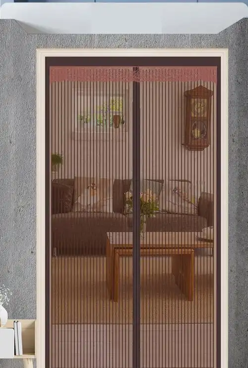 官方旗32品质门帘防蚊全磁条夏天防蚊子防蚊门帘室外家用大门纱门帘