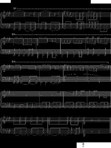 ツナ觉醒 钢琴谱 五线谱