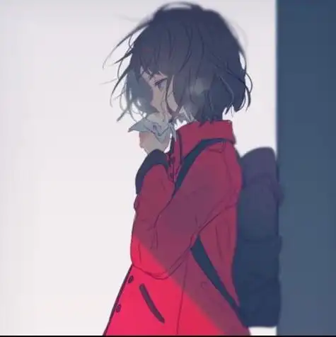 二次元短发头像女生头像 女生头像图片大全 -【爱个性】