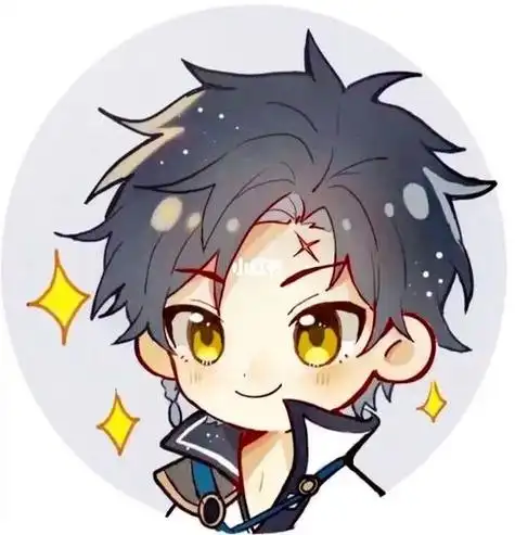 以前画的q版头像绘画绘画王者荣耀头像东方曜q版头像曜