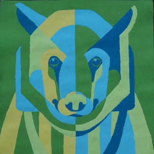 色彩对比与调和要求分组快速完成纯度的基调构成,主要解决色彩的明度