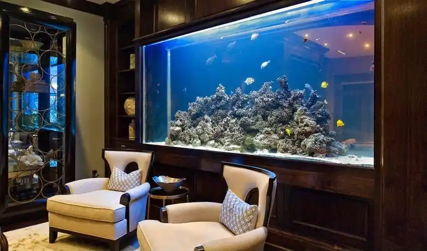 客厅鱼缸家居装修效果图