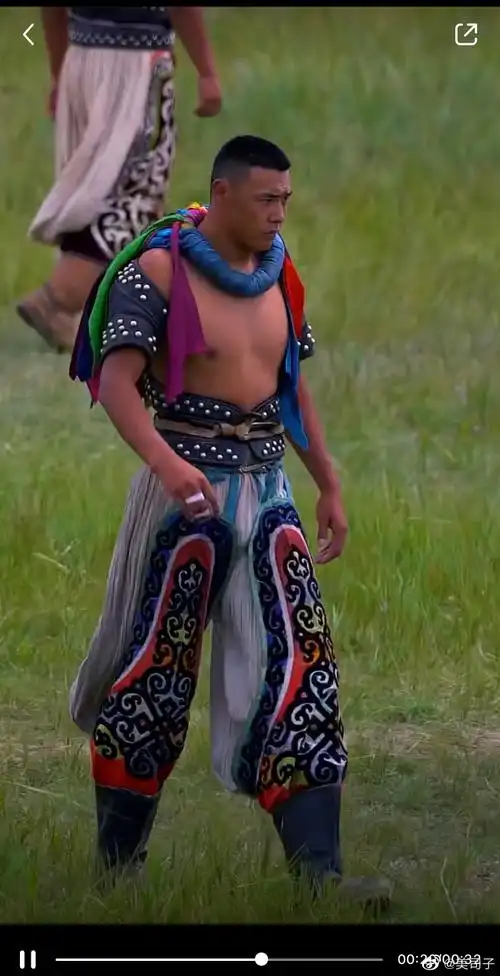 内蒙古的一个摔角手? 叫特木热巴特尔