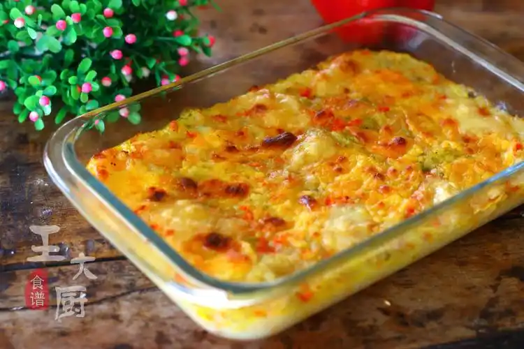 口感浓郁的芝士焗土豆泥,做法就这么简单,大人小孩都爱吃