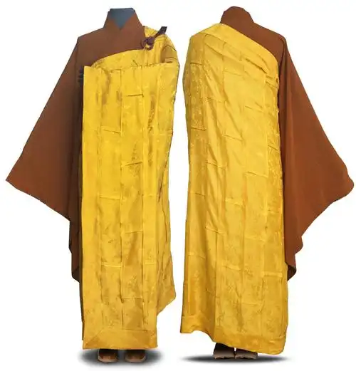 袈裟真丝弘通普舵真丝祖衣红色袈裟男金边法衣黄色僧衣僧服紫色和尚服