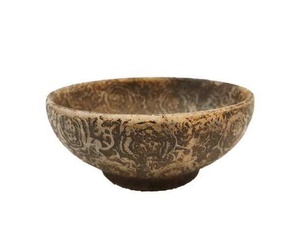 藏品鉴赏|乾隆孝粉汉白玉碗