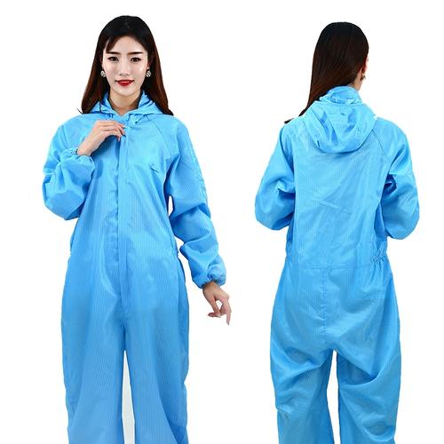 无尘衣连体无尘服防静电连体服洁净服喷漆服防护工作服净化服