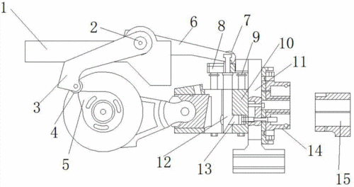 一种双独轮结构的冷镦机的制作方法
