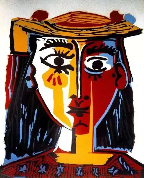 毕加索画画是我的武器非画不可