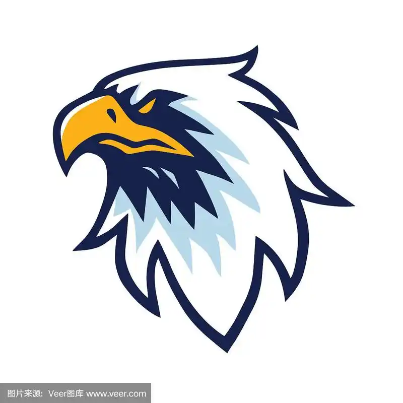 鹰头标志设计模板图标