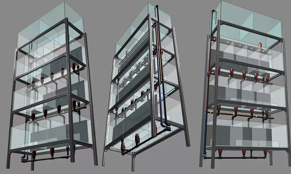孔雀鱼系统缸组缸设计图和模型生成(免费)