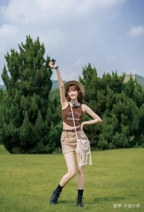 草地,树林拍人像,解锁各种好看的姿势,拍照上镜又吸睛 - 知乎