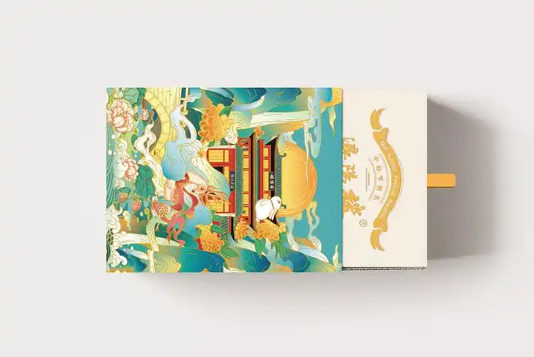 中秋礼盒包装设计|插画|商业插画|ji_yng - 原创作品 - 站酷 (zcool)