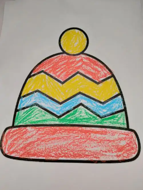 少林一幼 小一班 涂色 ～帽子