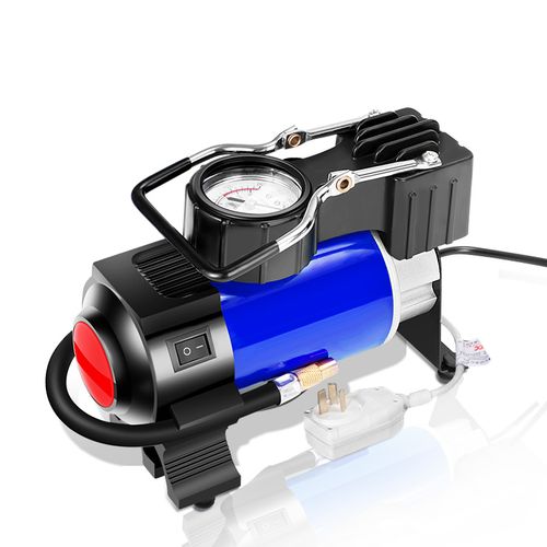 220v电动充气泵小型家用汽车轮胎车载打气筒双缸高压德国两用篮球