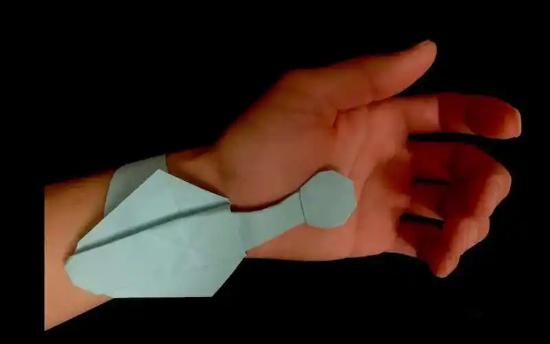 【torself】蜘蛛侠蛛丝发射器折纸教程origami spider-man web