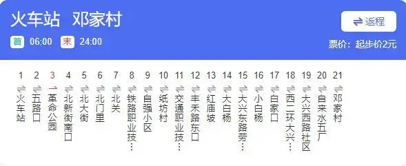 西安9路公交全程站名西安9路公交车的路线图