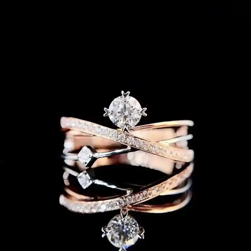 30分培育裸钻 18k金戒托钻戒igi.30分培育裸钻 1 - 抖音