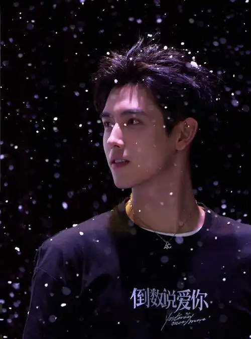 陈飞宇飘雪氛围感随拍